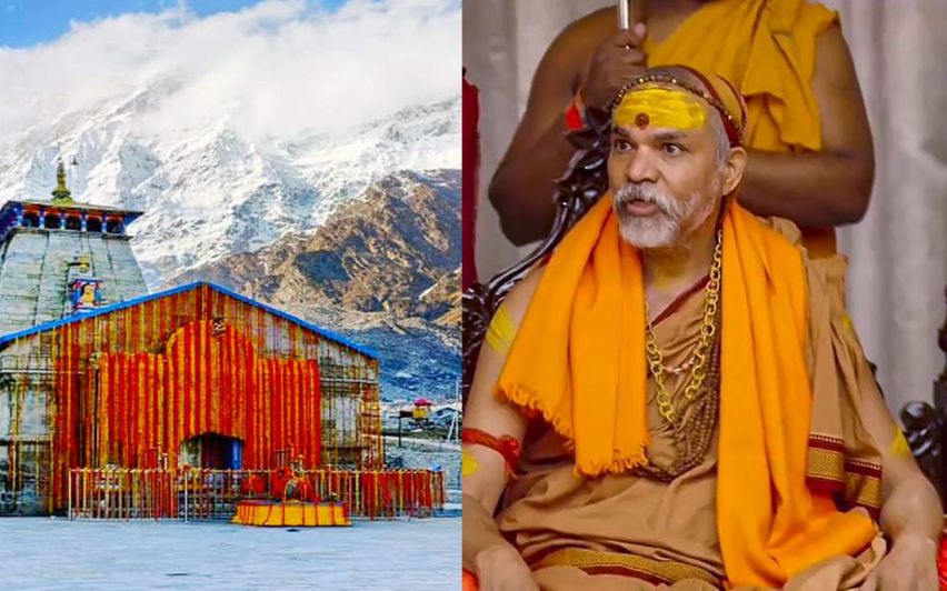 '228 Kgs of gold missing from Kedarnath': Jyotirmath Shankaracharya alleges gold scam, objects to construction of Delhi Kedarnath temple.