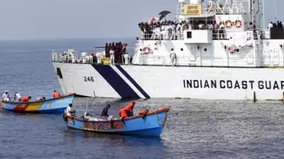 The massive drug haul, part of a broader crackdown, is believed to be the biggest-ever drug consignment seized by the Indian Coast Guard